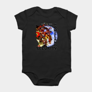 Native American The Original Homeland Security Baby Bodysuit